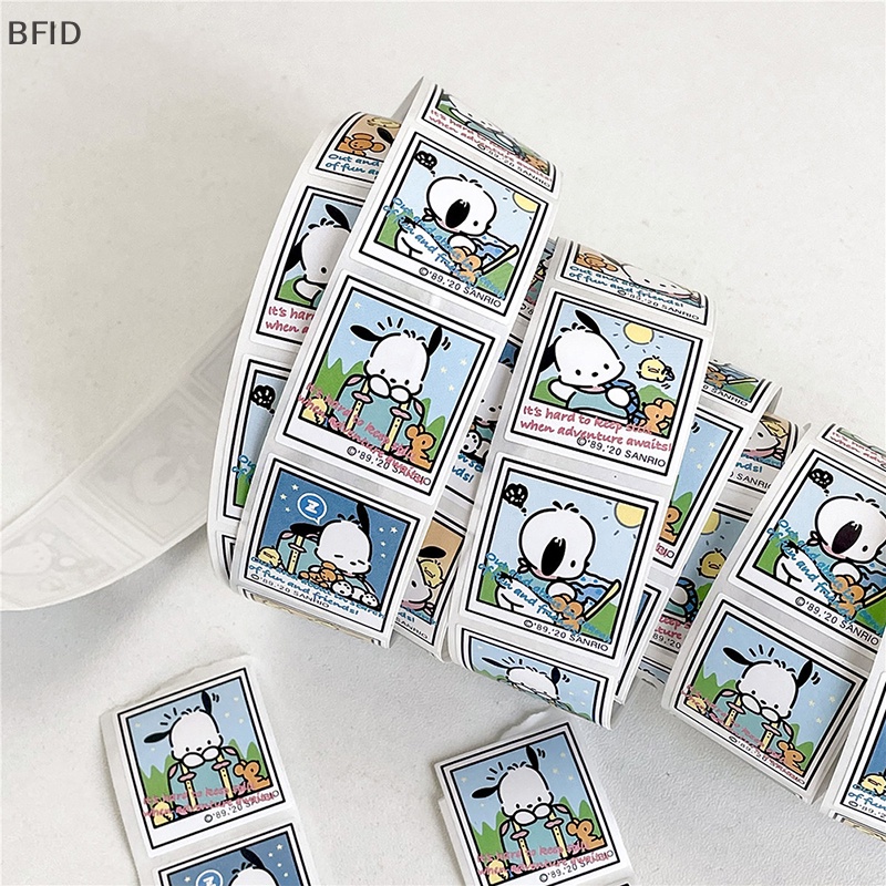 [BFID] 200stiker Kawaii Pochacco Film Sticker Travel Scene Tangan Akun Diy Goo Card Stiker Hias Kartun Lucu Seal Sticker [ID]