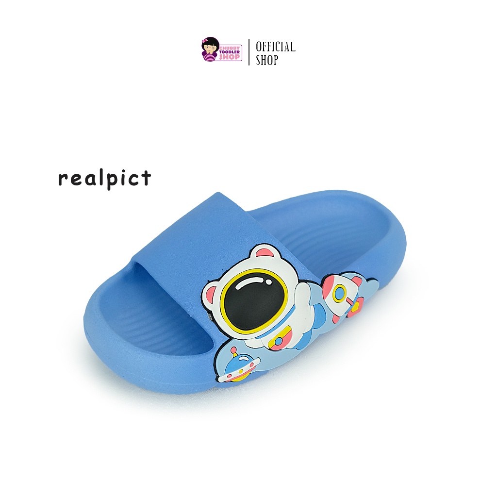 GLORYKIDZ 23SH21105 Sendal Anak Laki Laki Perempuan Sandal Selop Slip On Anak Ringan Import Premium Karet Jelly size 110 - 210 untuk usia 3 tahun sd 10 tahun