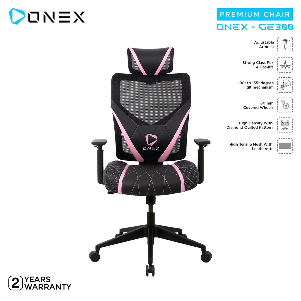 ONEX GE300 Gaming Chair - Pink