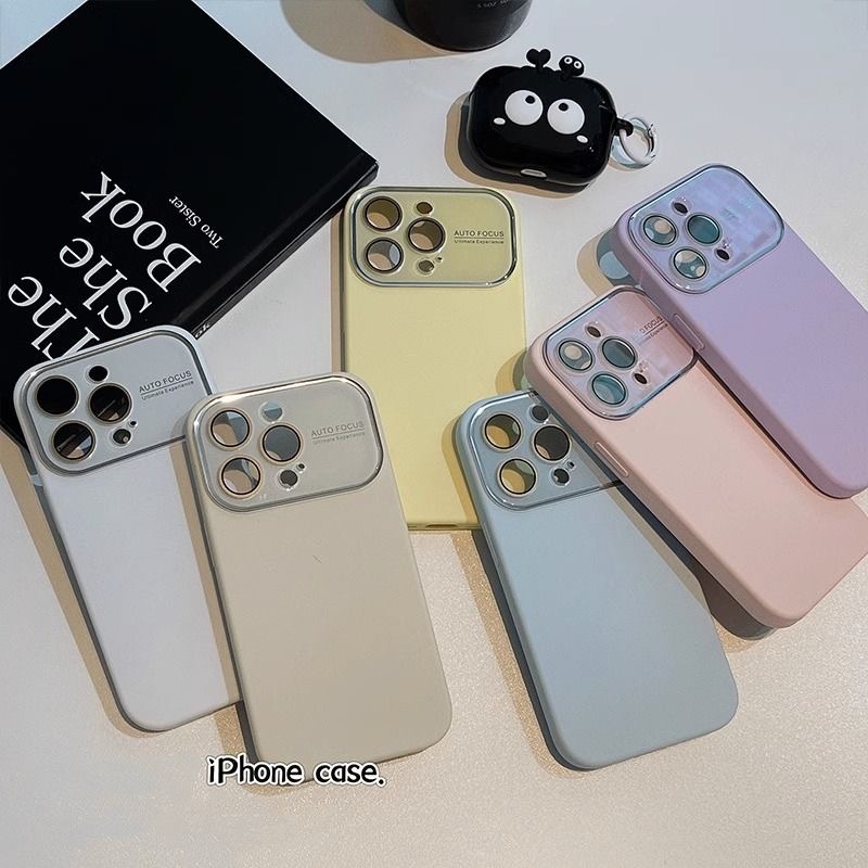 NEW!! High Quality Liquid Silicone Phone Case for iPhone 12 13 14 Pro Max All inclusive anti drop With camera protective case