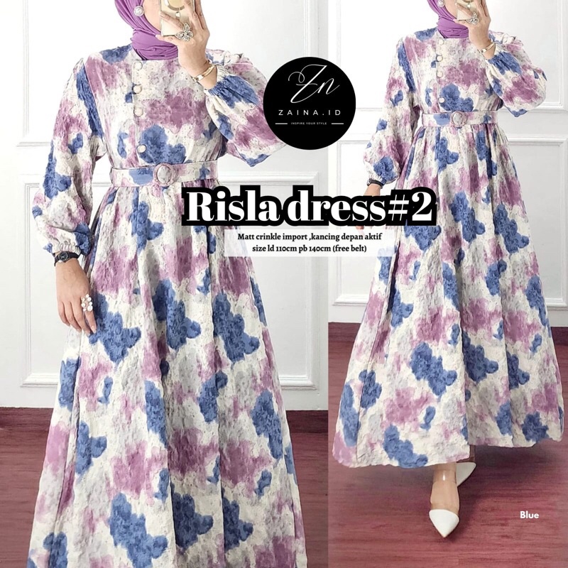 RISLA DRESS / RISLA DRESS #2 ORI ZAINA.ID