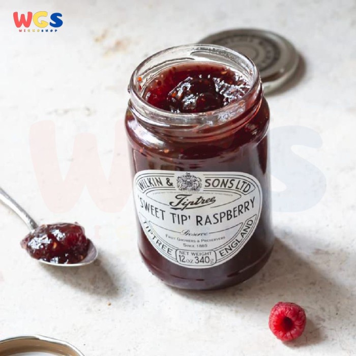 Wilkin &amp; Sons Selai Tiptree Sweet Tip Raspberry Preserve Spread 340g