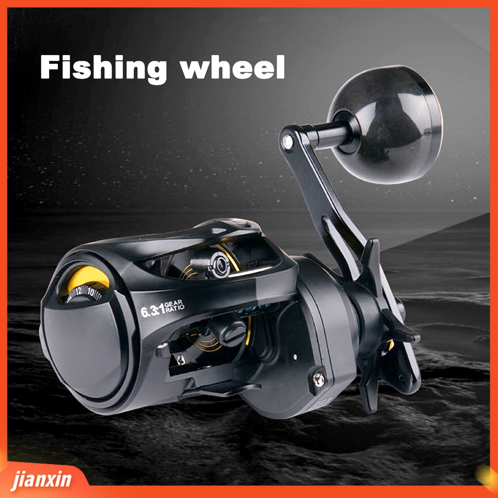 (In Stock) BW300 Baitcasting Reel 6+1BB Bearing Kapasitas Besar Stabilitas Tinggi Air Asin Memancing Berputar Drag Untuk Pecinta Memancing