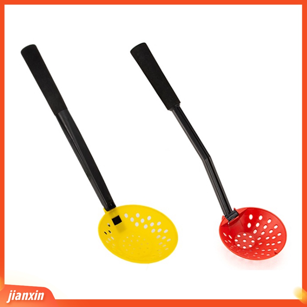 (In Stock) Ice Scoop Skimmer Anti Slip Tahan Dingin Foldable Winter Ice Fishing Skimmer Dengan Pegangan Untuk Outdoor