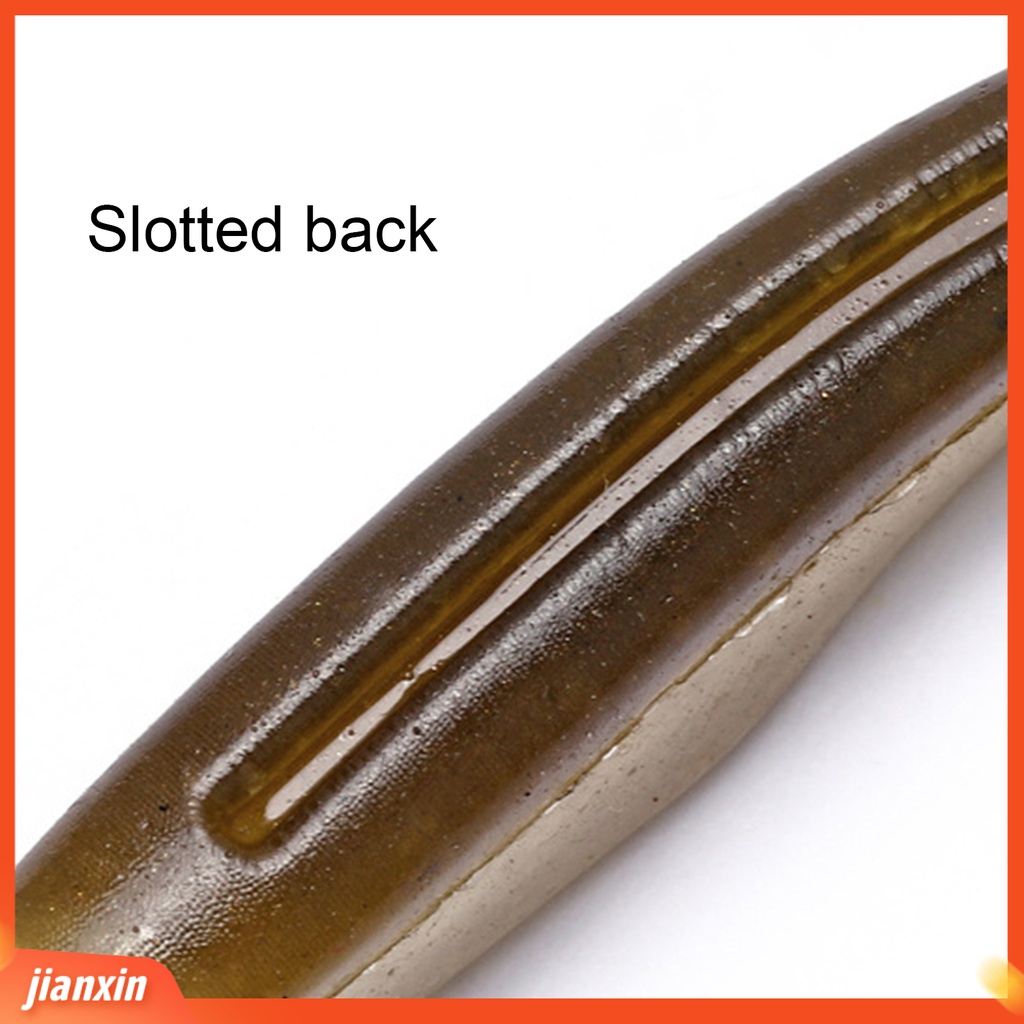 (In Stock) 20 Pcs 5.5 cm Bercahaya Palsu Lembut Silikon Buatan Umpan Wobbler Ikan Renang Umpan