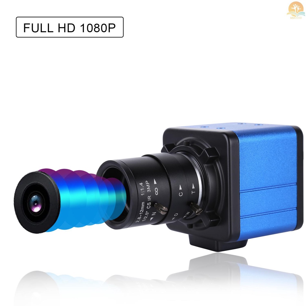 In Stock 1080P HD Camera  Camera Webcam 2 Megapixels 5X Optical Zoom 155 Degree Wide Viewing Manual Focus Auto Exposure Compensation with Microphone USB Plug &amp; Play for Vid