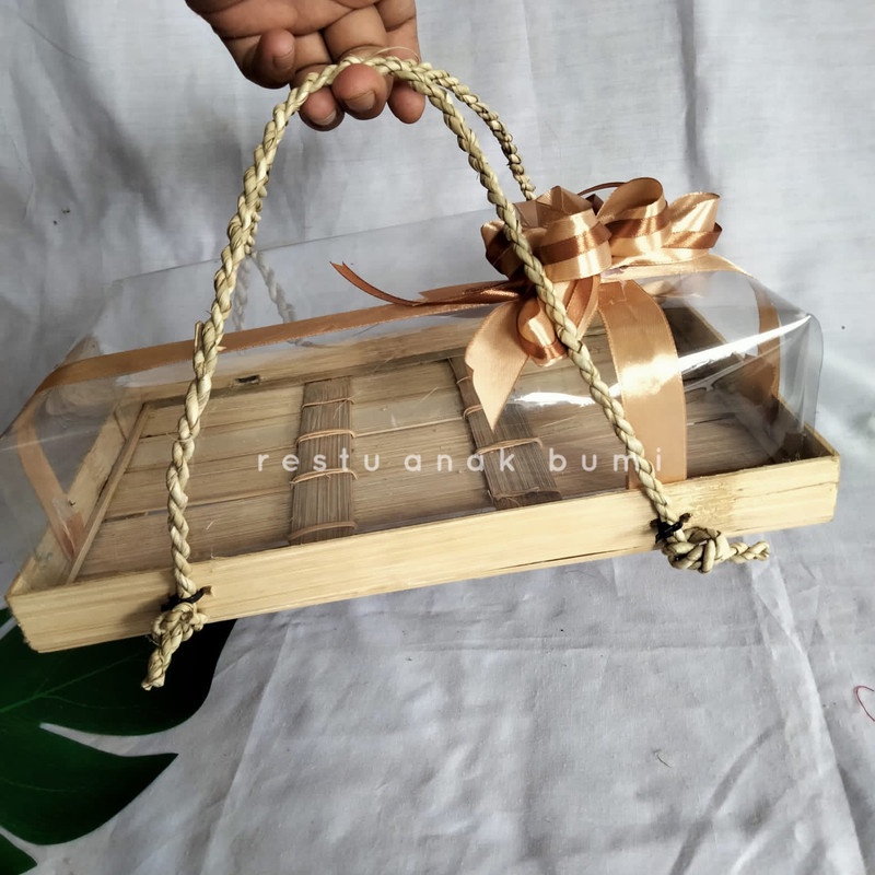 

keranjang hantaran Wadah Hantaran Nikah 29x19/hantaran/nikahan/seserahan/hampers/bingkisan/wedding/hadiah/giftbox/keranjang/wadah makanan/gift/sembako/roti/cake/nasi/catering/nasi box/food/lamaran/tradisi/craft