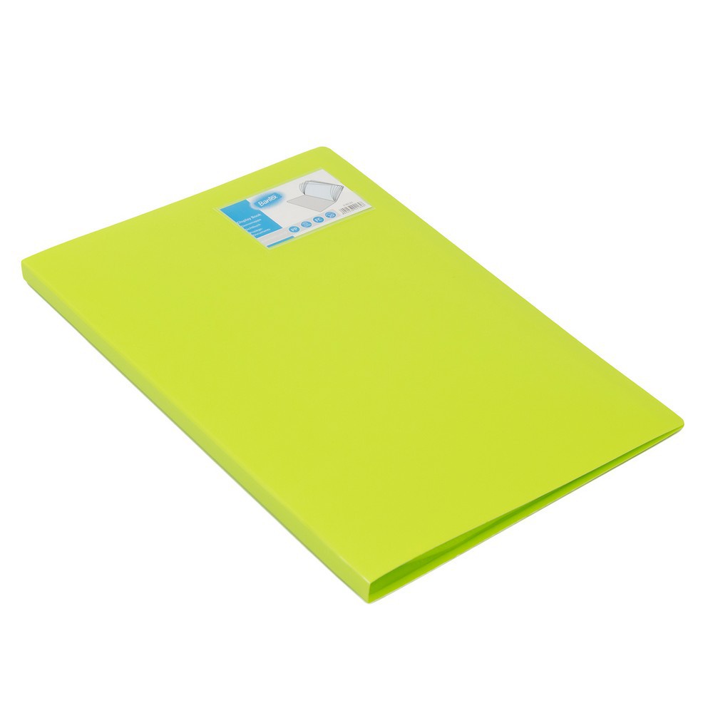 

[Artomas] Bantex Display Book 20 Pockets Folio Lime 3183 65