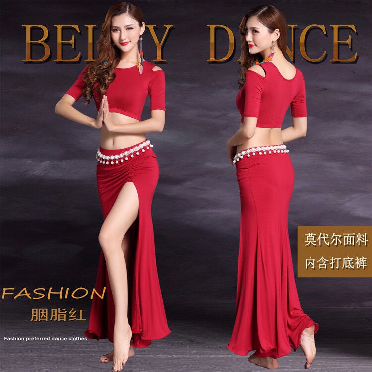 New Belly dance practice clothes training clothes Modal Belly dance performance clothes performance 