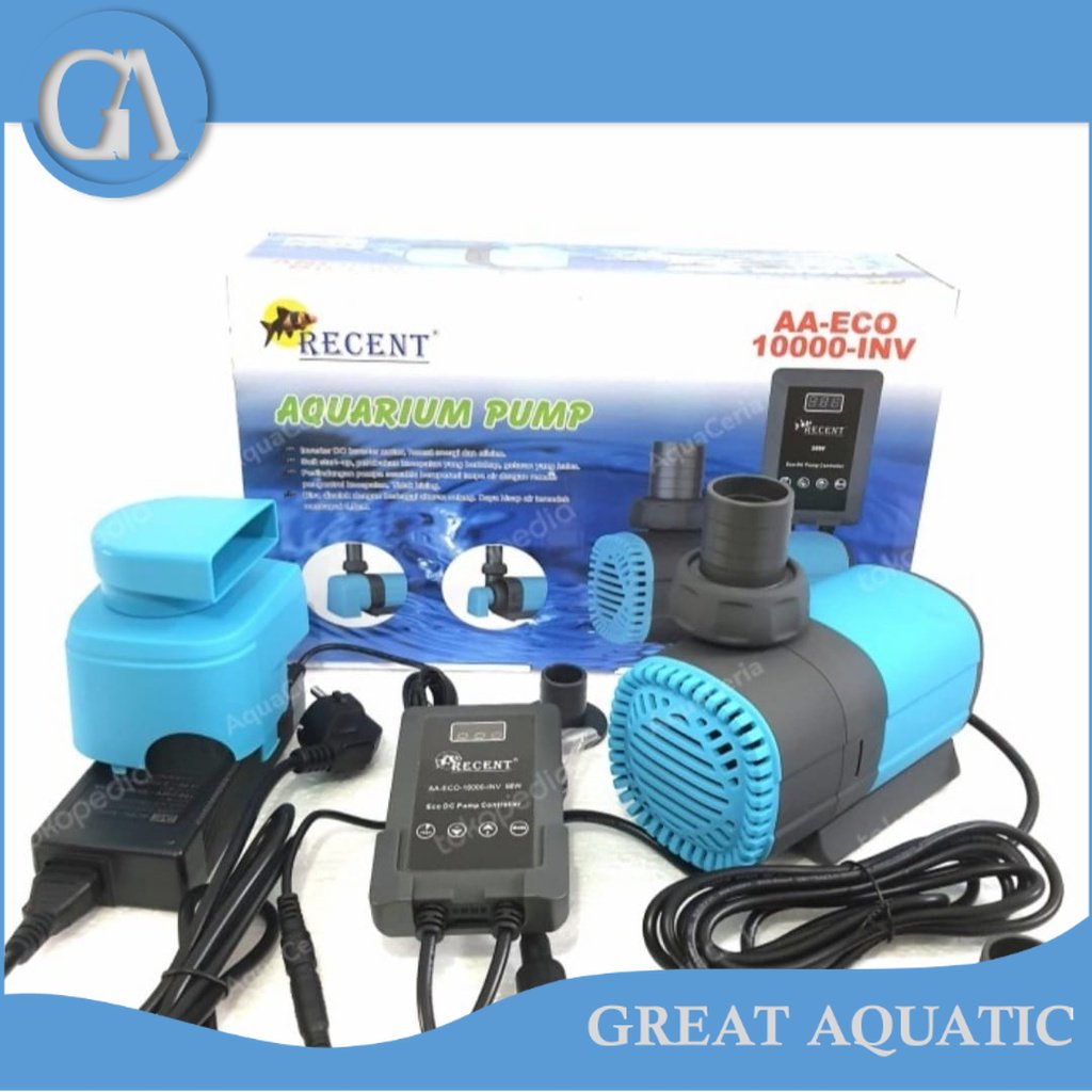 pompa celup kolam ikan kelas dewa recent AA ECO INV 10000