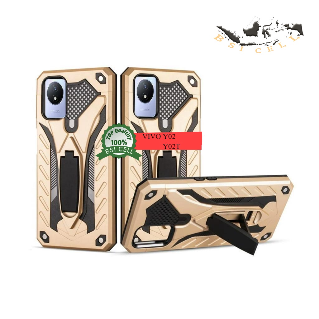CASE Vivo YO2 (V2217) Y02T Hard Case Phantom Transformer Soft Cover Casing Robot stending