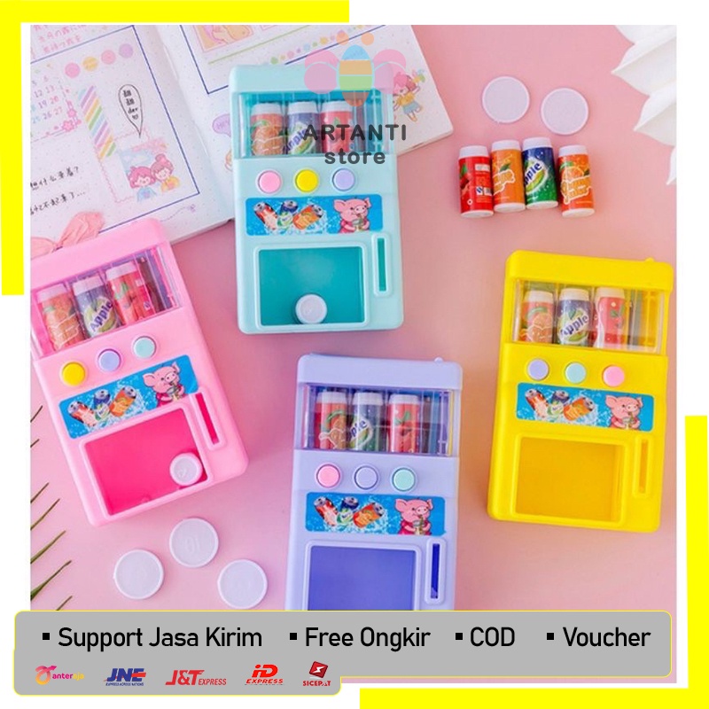 Mainan Mesin Minuman Otomatis /Mainan Vending Machine