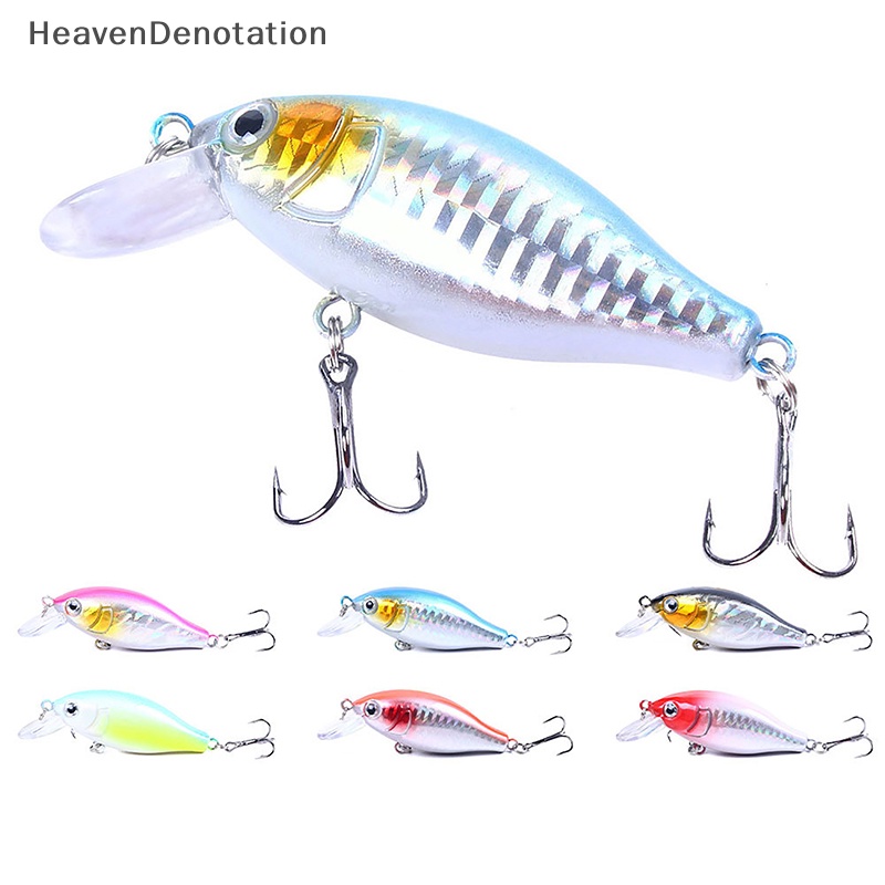 [HeavenDenotation] 1pcs Wobblers Engkol Simulasi Memancing Umpan 7.5cm 10g Umpan Keras Bass Carp Fishing Tackle HDV