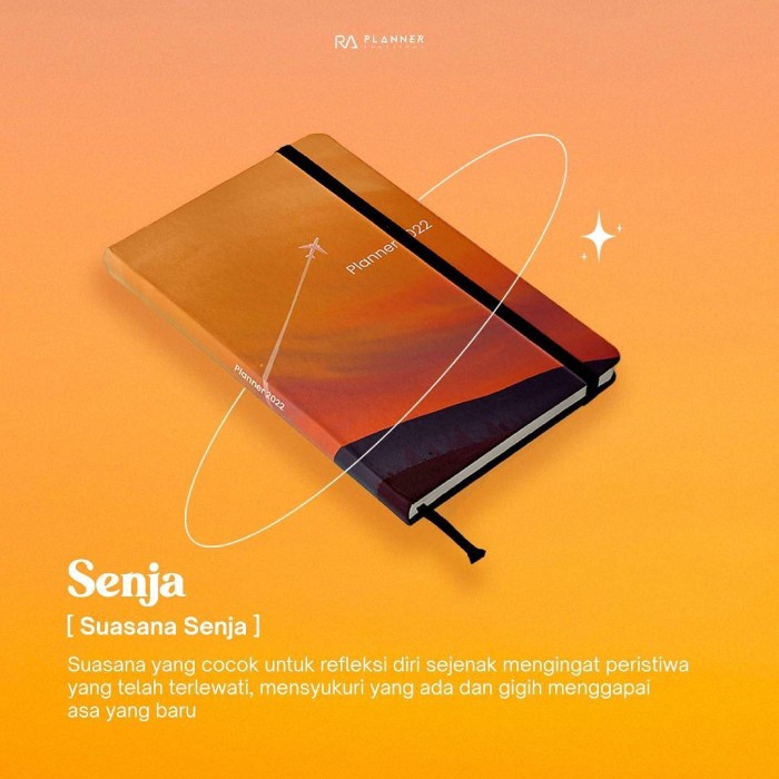 

✨BISA COD✨ -Planner 2022 Agenda Jurnal Diary Notebook untuk Sekolah Kerja Hepibuks - Orange
