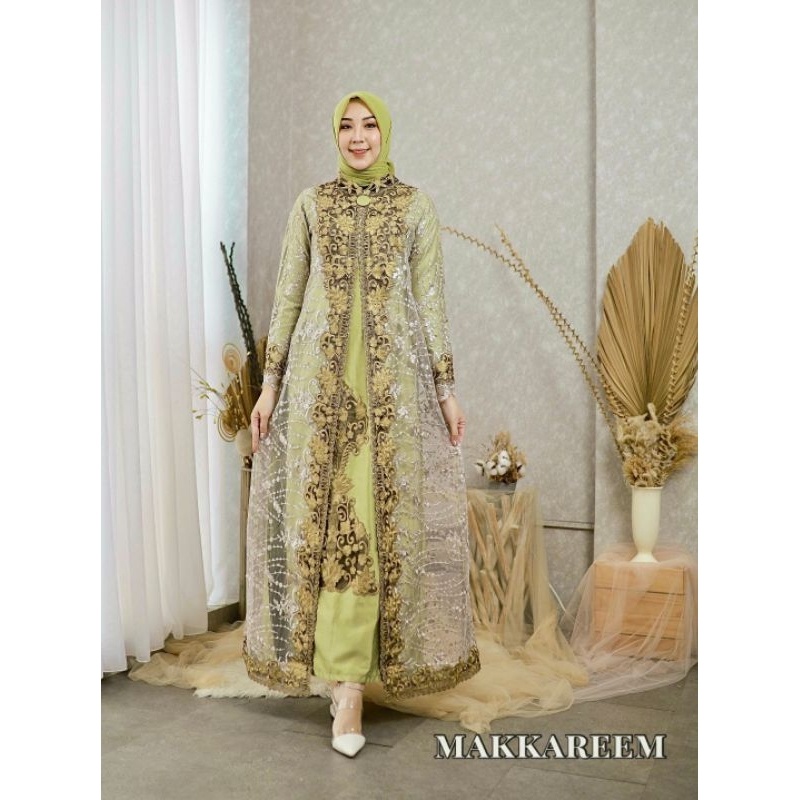 Realpict Jumbo Gamis Makarem Original Pelangi Jaya Butik