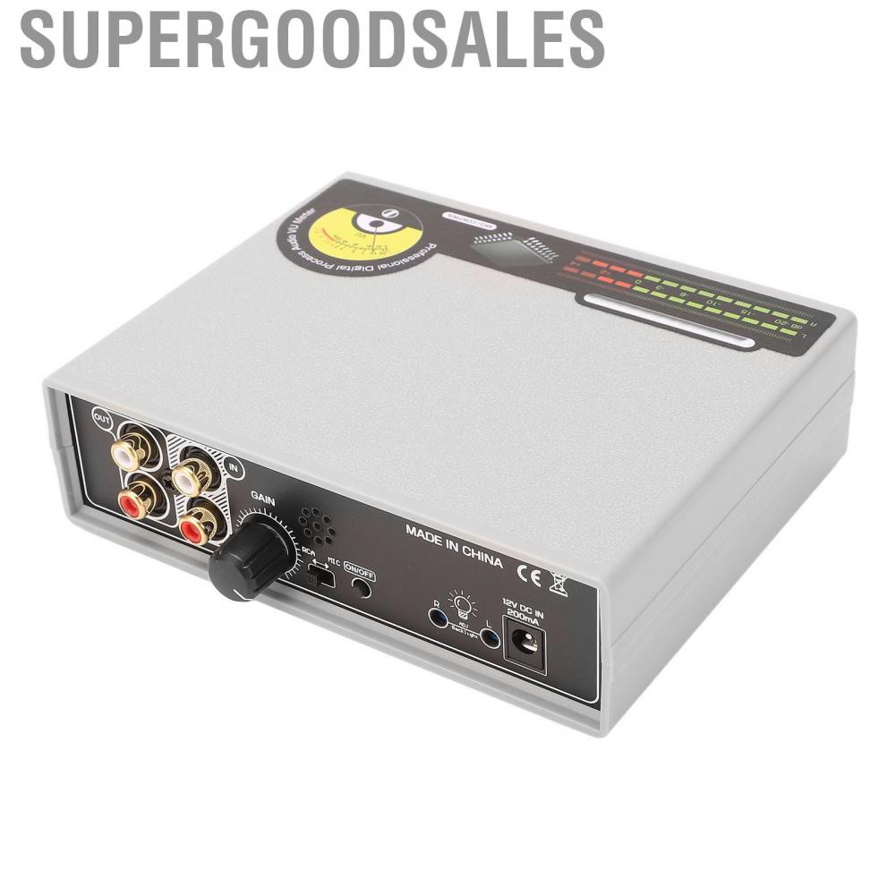 Supergoodsales Audio Switcher Box   Connection Dual Analog VU Meter Automatic Adjustment High Sensitivity for Decoration