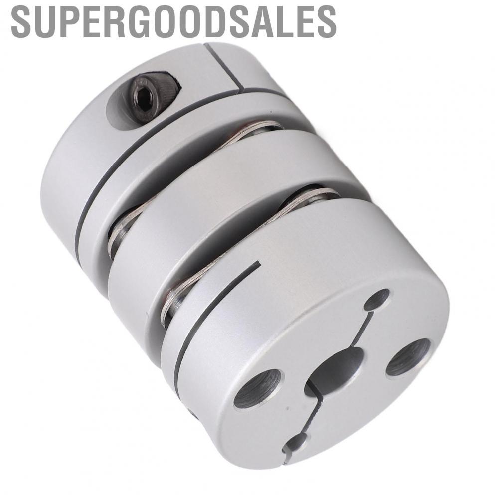 Supergoodsales Shaft Coupler Aluminum Alloy Hub  Double Coupling for Encoder