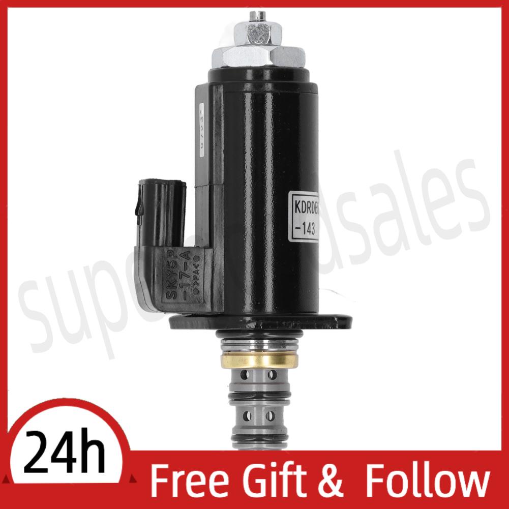 Supergoodsales Excavator Solenoid Valve  Durable Hydraulic Pump YN35V00054F1 Alloy Steel for Replacement