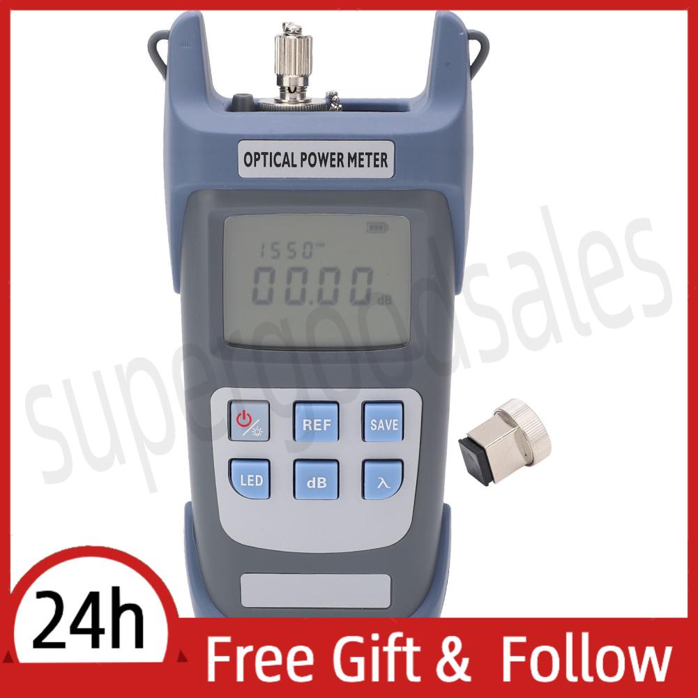 Supergoodsales Optical Fiber Power Meter Optic Cable Tester-50-+26dbm With  Light New