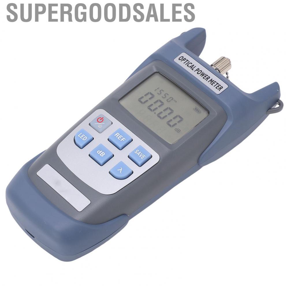 Supergoodsales Optical Fiber Power Meter Optic Cable Tester-50-+26dbm With  Light New