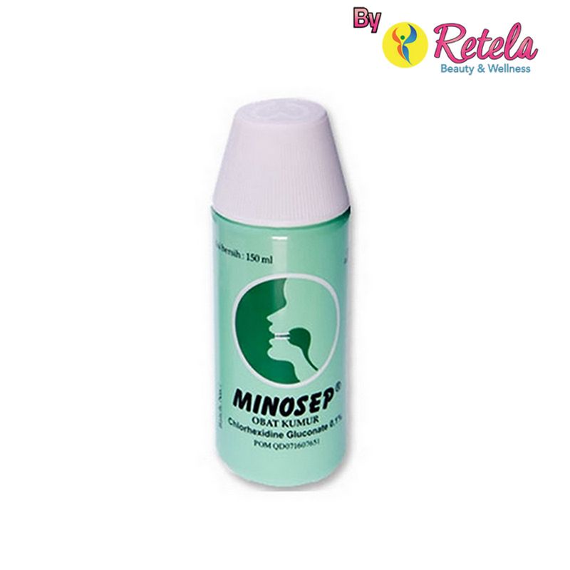 Minosep Obat Kumur Chlorhexidine Gluconate 0.1% 150ml