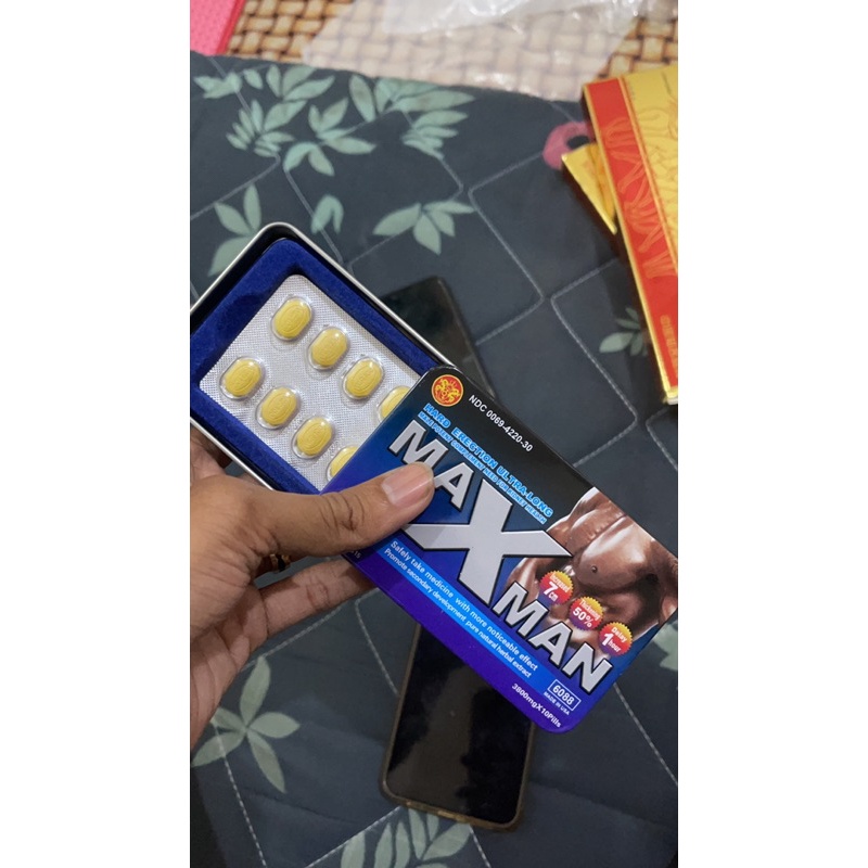 MAXMAN OBAT KUAT STAMINA PRIA ORIGINAL VITALITAS KUAT TAHAN LAMA PATEN ASLI