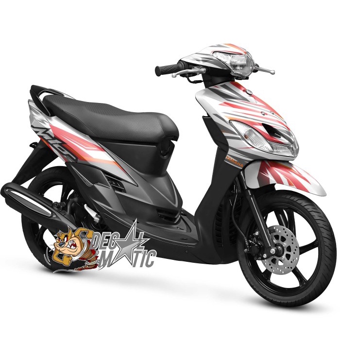 Decal Yamaha Mio Full Body Stiker Full Body yamaha Mio Sporty Smile - Grafis Simpel 4