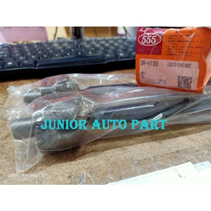 SPAREPART OTOMOTIF- Long Tie Rod Rack End Honda All New CRV 2008 2000CC 555 Japan -KOMPONEN AKSESORI