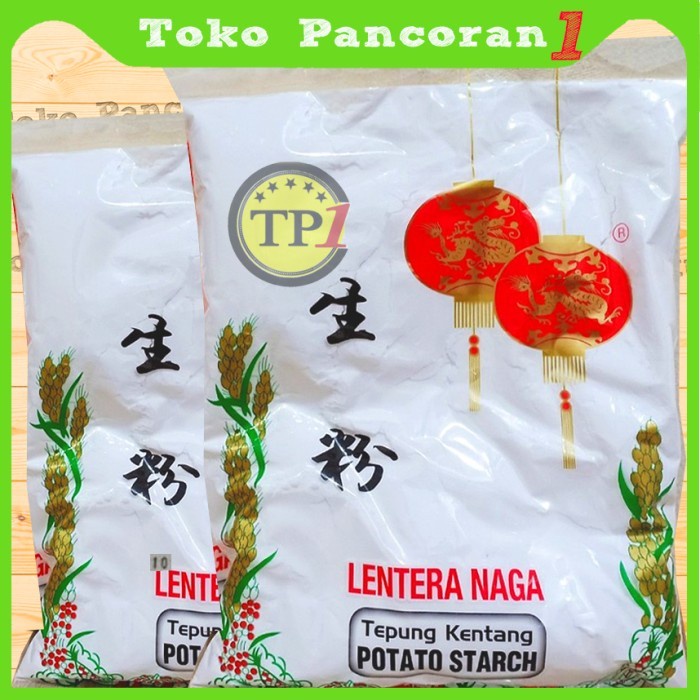 

BEST SELLER Tepung Kentang Potato Starch Lentera Naga Sang Fen Sangfen 500g