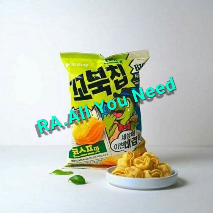 

Orion Turtlechip - Makanan Ringan Ekstrudat Jagung 80gr