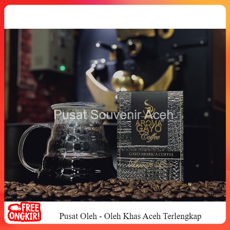 

bubuk Kopi Arabica Gayo Luwak Liar 250gr - Aroma Gayo Coffee