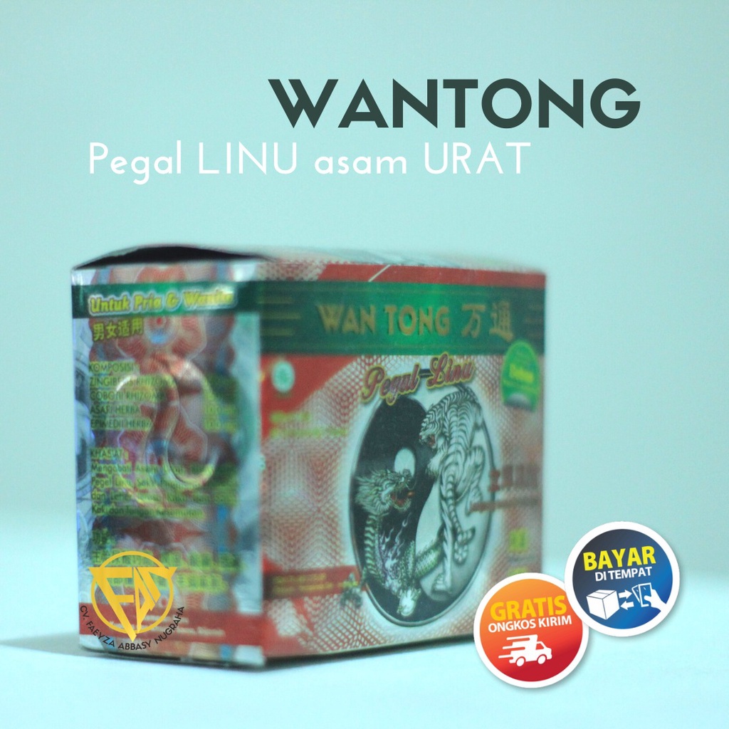 

WAN TONG ORIGINAL KAPSUL OBAT HERBAL ASAM URAT