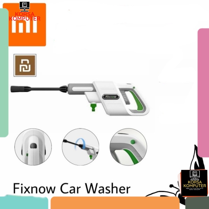 Alat Cuci Motor Semprotan Cuci Mobil Nozle Cuci Motor Mobil Fixnow Handheld Car Washer Portable