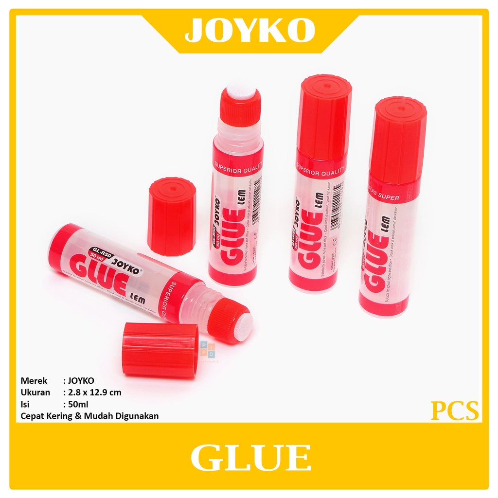 

JOYKO - Lem Cair Kertas GL-R50 Glue - Pcs