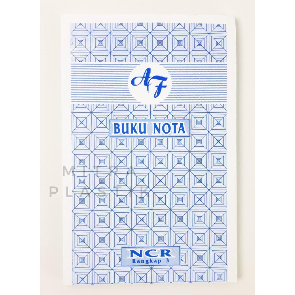 

Buku Nota Kecil 3 Ply Nota AF Kontan NCR Rangkap 3