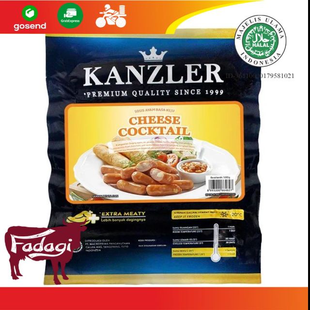 

KANZLER Cheese Cocktail Saussage (500 gr)