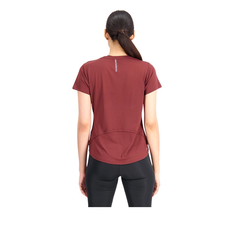 New Balance Accelerate Women's Short Sleeve - Red