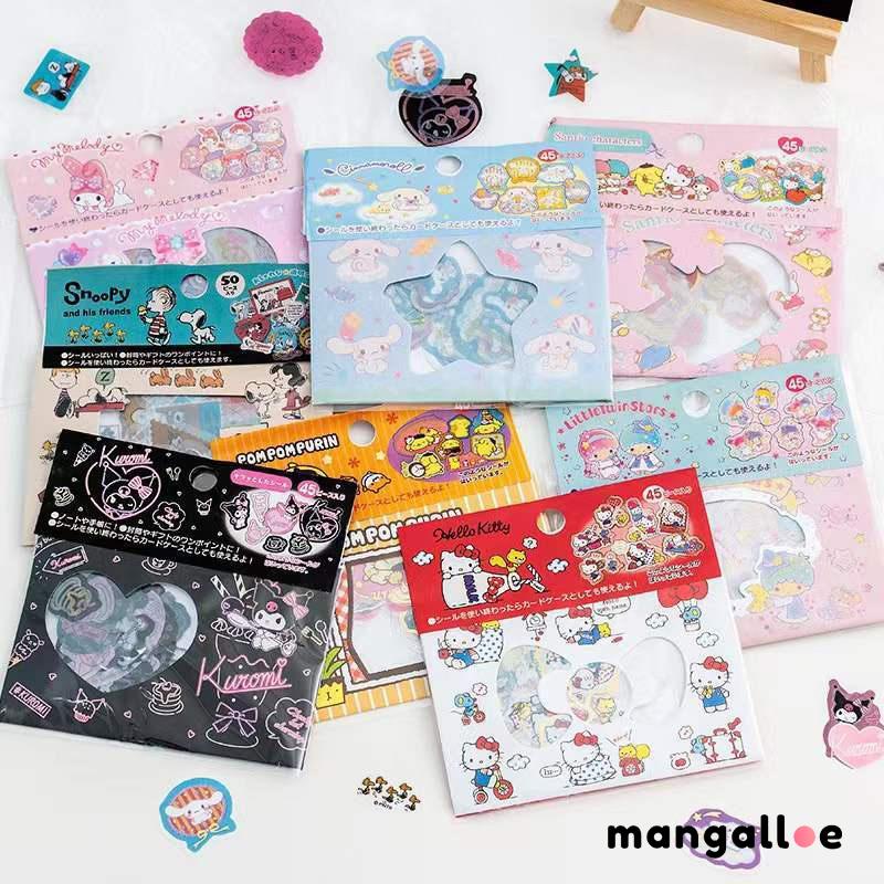 

Stiker Dekoratif Kartun Jepang Paket Stiker Penyepuhan Transparan PVC -MG