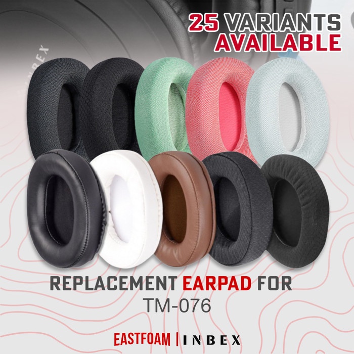 Earpad Ear Cushion Earcup Inbex TM-076 TM 076 TM076 Busa Foam Bantalan