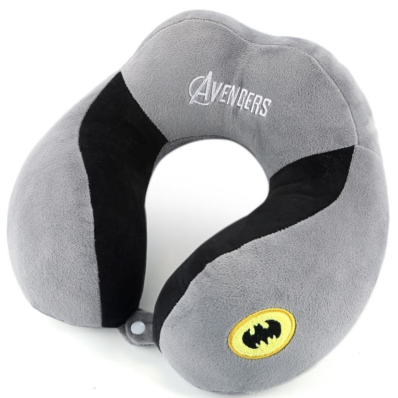 Bantal Leher Dewasa Karakter Avengers Super Hero Kualitas Import Bantal  Leher Mobil Kantor Travel