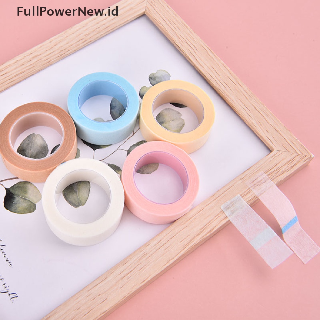 Power 9m Lash Tape Eyelash Extension Breathable Micropore Fabric Mudah Sobek Mata Tapes ID