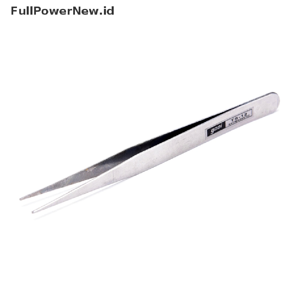 Power 2x Stainless Steel Eyelash Gems Pick Tools Perlengkapan Nail Art Kosmetik ID