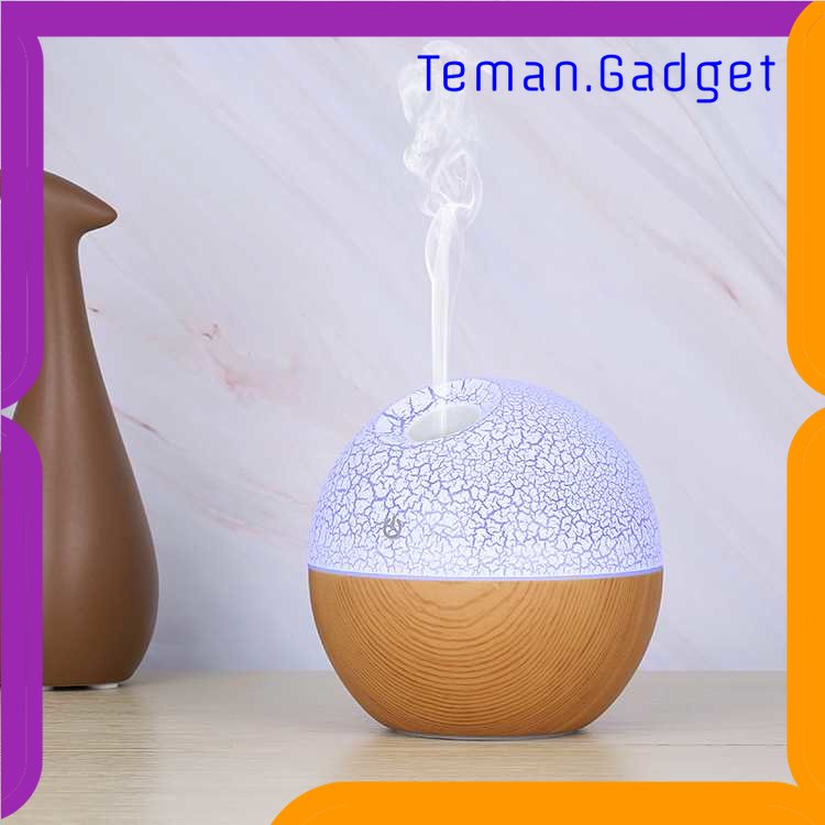 TG - ART Taffware HUMI Air Humidifier Ultrasonic Aromatherapy RGB Light 130ml - J-008