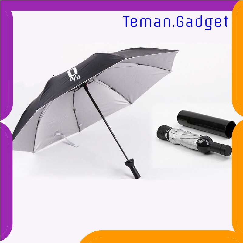 TG - ART Deco Payung Lipat Desain Botol Wine Folding Umbrella Anti UV - YS06