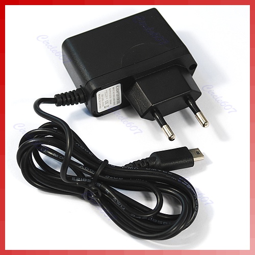 Cre Adaptor AC Charger Colokan Dinding Power Adapter 100-240V 60Hz Untuk NDS Untuk DS Lite