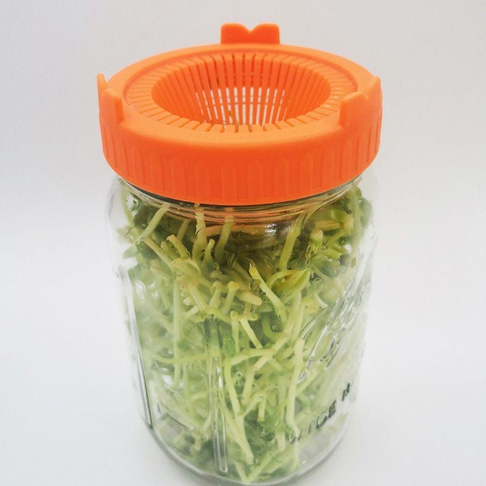 Rebuy Ggermination Lid Universal Multifungsi Sprouting Kitchen Tutup Saringan Kecambah Plastik