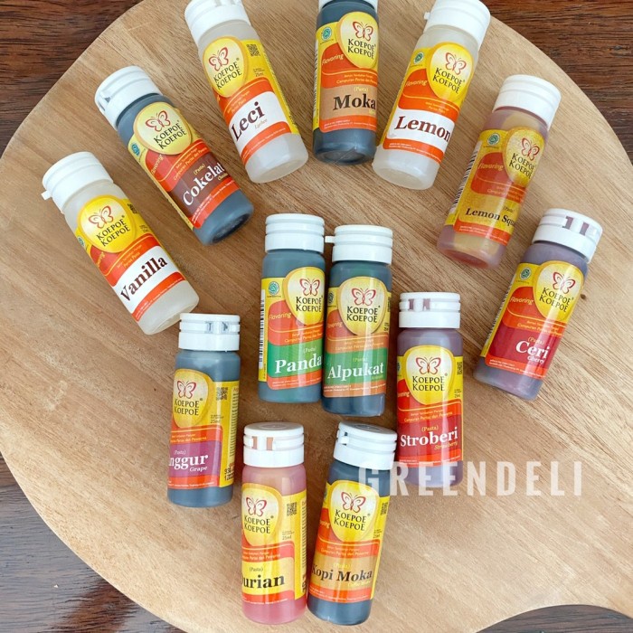 

Pasta Perisa & Pewarna 25 ML Koepoe Koepoe