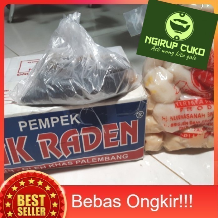 

Pempek Palembang Pak Raden-paket isi 38 pempek kecil