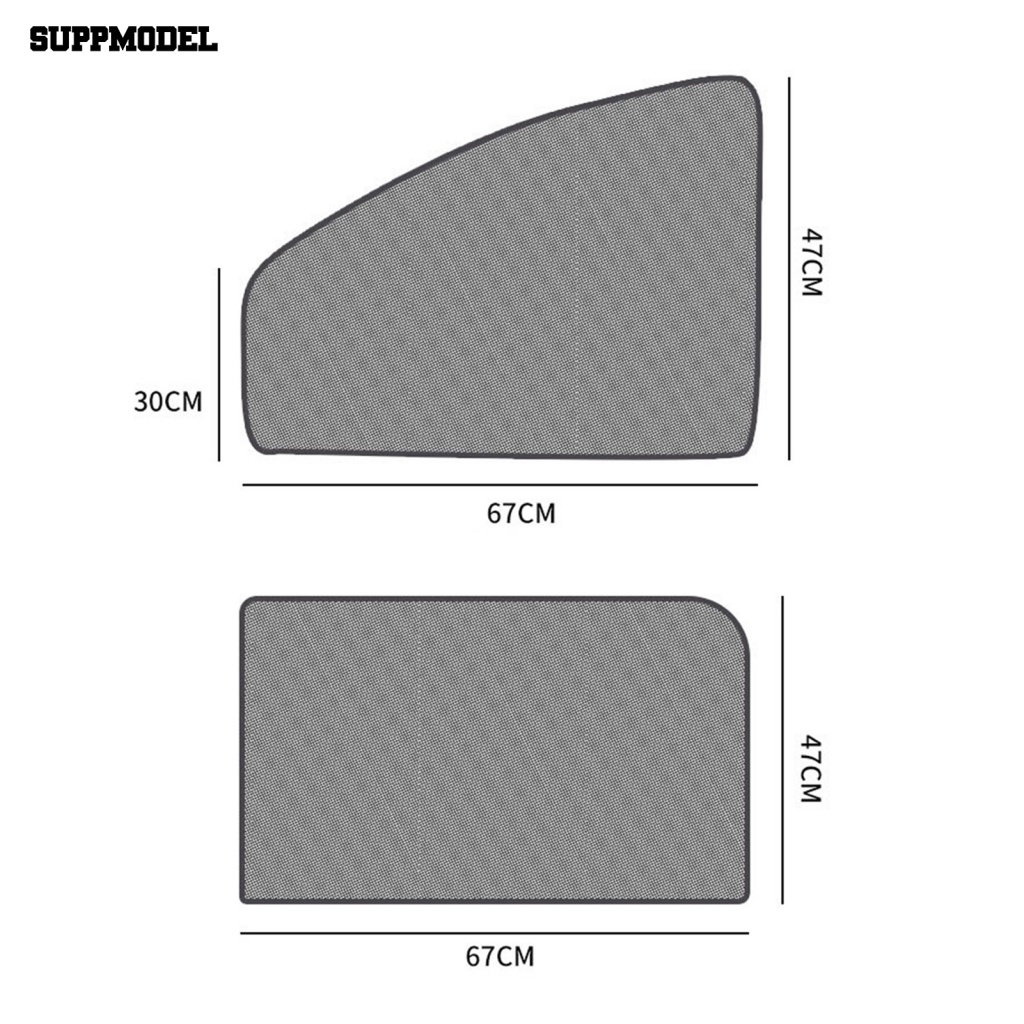 Suppmodel Penahan Aus Jendela Sun Shade Summer Use Side Window Sun Shade Curtain Tidak Bau