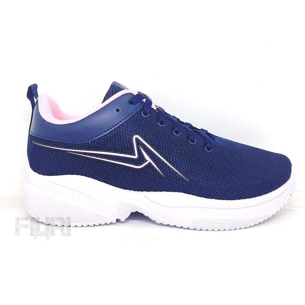 FIURI - ANDO - GANIRA 37-40 NAVY PINK - SEPATU KETS - SNEAKERS OLAHRAGA CASUAL WANITA - SEPATU JOGGING LARI GYM FITNESS CEWEK- SEPATU ANAK PEREMPUAN - SEPATU SEKOLAH BERTALI SD SMP SMA